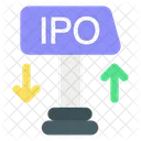 Ipo Initial Public Offering Stock Market 아이콘