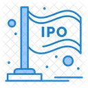 Ipo Flag Ipo Market Icon