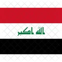 IQ Irak Flaggen ISO Symbol
