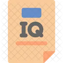IQ Test Ergebnis Symbol