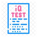Iq Test  Icon