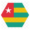 Togo Nacional Pais Ícone