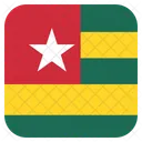 Togo Bandeira Ícone