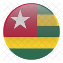 Togo Pais Bandeira Ícone