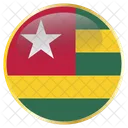 Togo Pais Bandeira Ícone