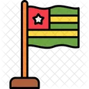 Togo Pais Bandeira Ícone