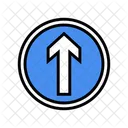 Ir Flecha Camino Icono