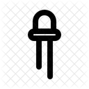 Transmitter Electrical Component Outlined Icon