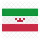 Iran Flag Nation Icon