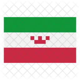 Irán Flag Icono