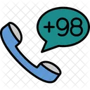 Iran Dial Code  Icon