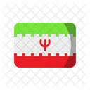 Iran-Flagge  Symbol