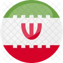 Iran Flag Country Icon
