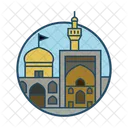 Iran Imam Reza Shrine Famous Building Landmark Icon