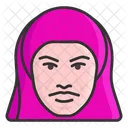 Young Female Feminine Young Lady Icon