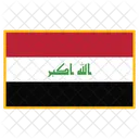 Iraq Flag Country Icon