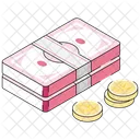 Iraqi Dinar Paper Currency Banknote Icon