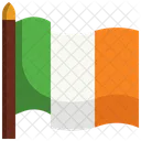 Ireland St Patrick Day Flag Icon