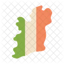 Ireland Country Island Icon