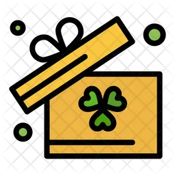 Ireland Gift Box  Icon