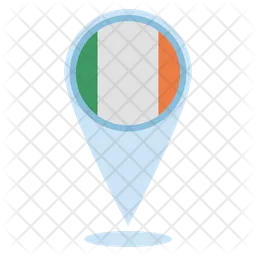Ireland Location Flag Icon