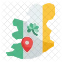 Ireland Map  Icon