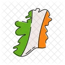 Ireland map  Icon