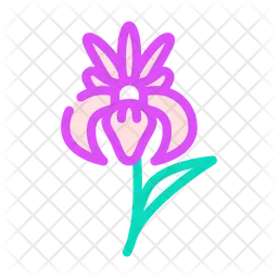 Iris Blume  Symbol