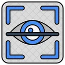 Iris Recognition Eye Tracking Focus Eye Icône