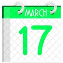 Irish Calendar Calendar Date Icon
