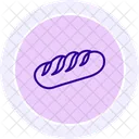 Irish Soda Bread Line Icon Icon