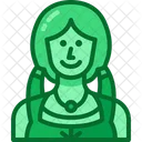 Irish Woman Avatar Icon