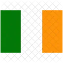 Flagge Land Irland Symbol