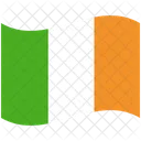 Flagge Land Irland Symbol