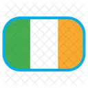 Irland Land Flagge Symbol