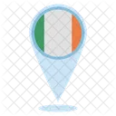 Standort Irland  Symbol