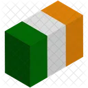 Bandeira Pais Irlanda Ícone