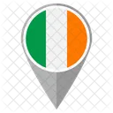 Irlanda Localizacao Do Pais Localizacao Ícone