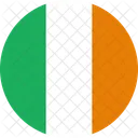 Irlanda Bandeira Pais Ícone