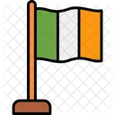 Irlanda Bandeira Irlandes Ícone