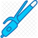 Iron Curling Hair Tool Icon