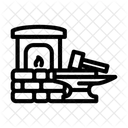 Iron Forge Industry Icon