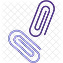 Iron Paper Clip Clip Attachment Icon