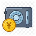 Iron Safe Analog Yen  Icon