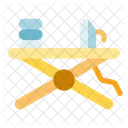 Iron Table Clothes Housework Icon