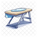 Iron Laundry Clothes Icon