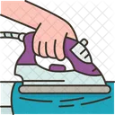 Ironing Cloth Fabric Icon