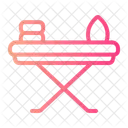 Ironing Board Iron Table Icon