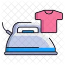 Ironing Iron Hot Icon