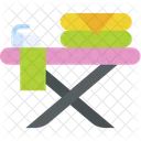 Ironing Clothes Household Icon